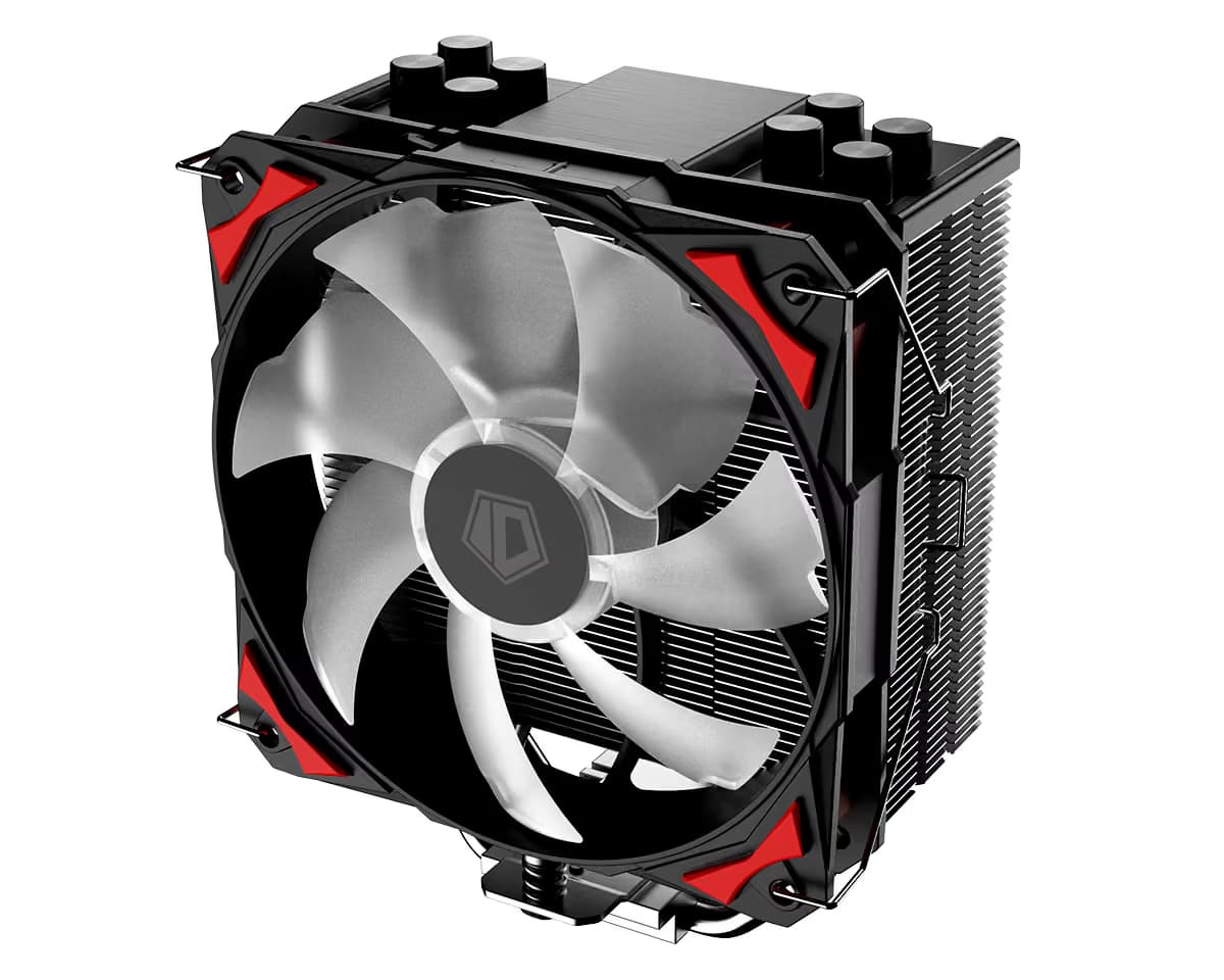 ID-COOLING SE-214-XT-RN Air 150mm 71.2 CFM Black / Red image