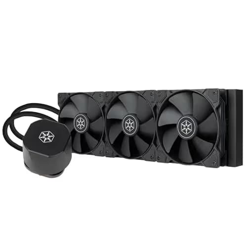 Silverstone NovaPeak 360 Water 360mm 69.8 CFM Black image