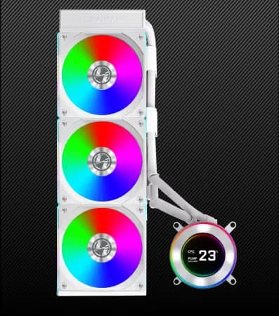 Lian Li Hydroshift II LCD-C CL 72 CFM Water 360mm White image
