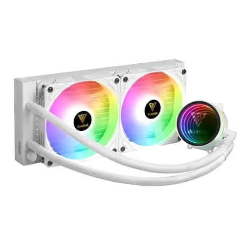 GAMDIAS CHIONE M3 Water 240mm 70.2 CFM White main image