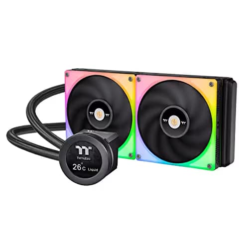 Thermaltake TOUGHLIQUID Ultra RGB 107 CFM Water 280mm Black image