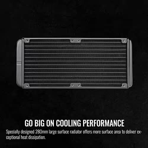 Thermaltake TOUGHLIQUID Ultra RGB 107 CFM Water 280mm Black image