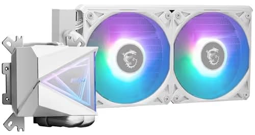 MSI MAG CORELIQUID I240 Water 240mm 70.7 CFM White image