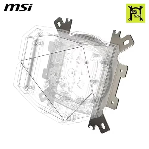 MSI MAG CORELIQUID I240 Water 240mm 70.7 CFM White image