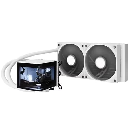 TRYX PANORAMA Water 240mm 81.32 CFM White image