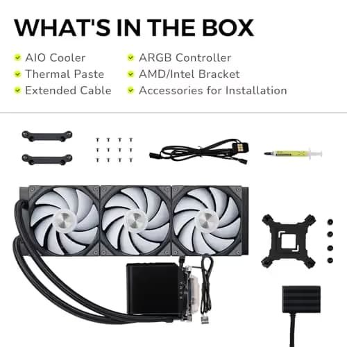 TRYX PANORAMA ARGB (2025) AIO 360mm Black image