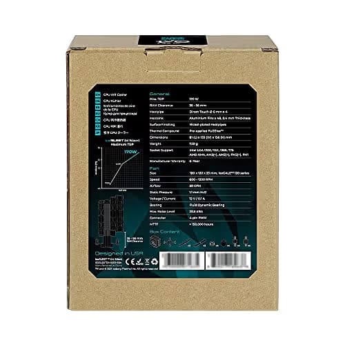Iceberg Thermal IceSLEET G4 Silent 50 CFM Air 156mm Black / Gray image