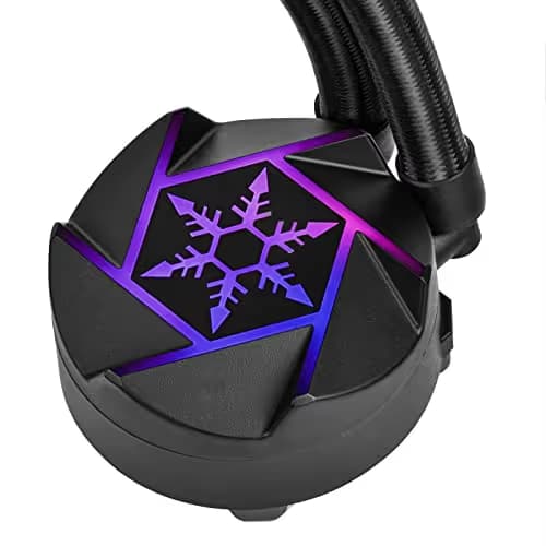 Silverstone VIDA Water 120mm SLIM 66.83 CFM Black image