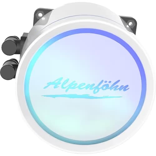 Alpenföhn Glacier Water 240mm High Speed 77.9 CFM White image