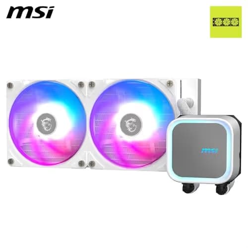 MSI MAG CORELIQUID A13 Water 240mm 62.6 CFM White image