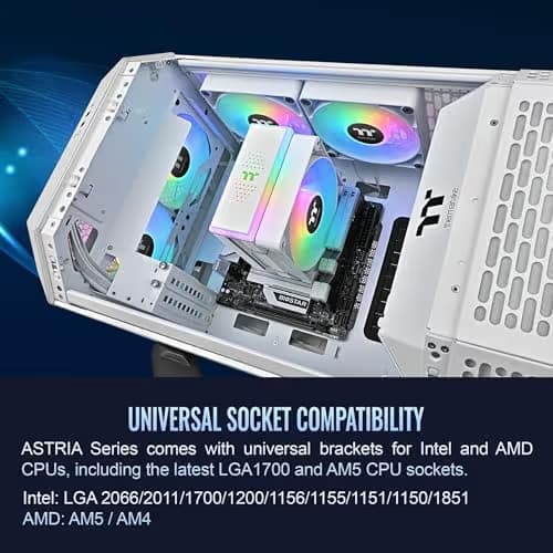 Thermaltake ASTRIA 200 ARGB 65 CFM Air 160mm White image