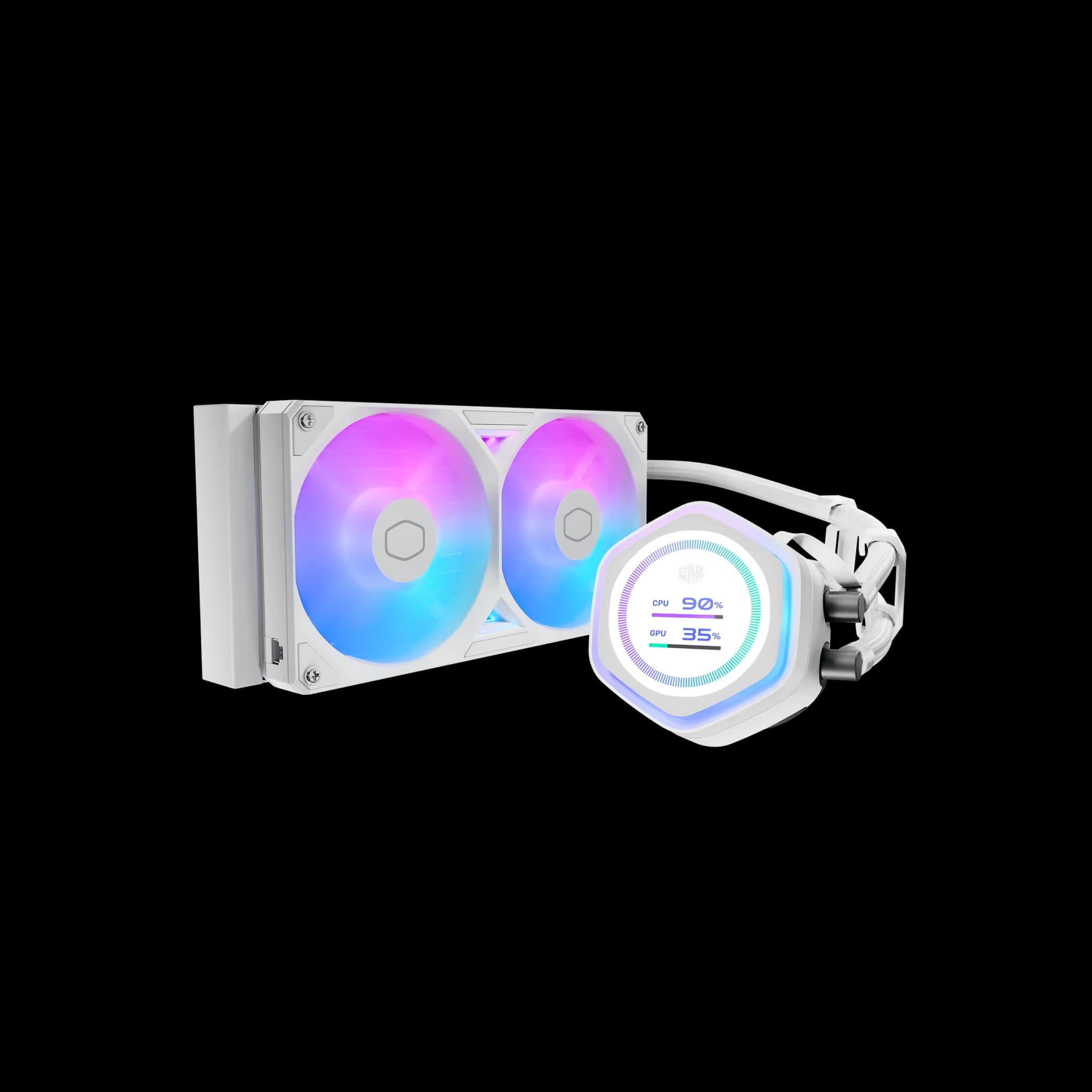 Cooler Master MasterLiquid Atmos II 140 CFM Water 240mm White main image