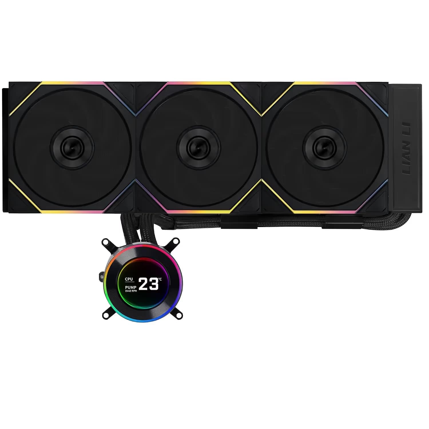 Lian Li Hydroshift II LCD-C TL 90.1 CFM Water 360mm Black main image