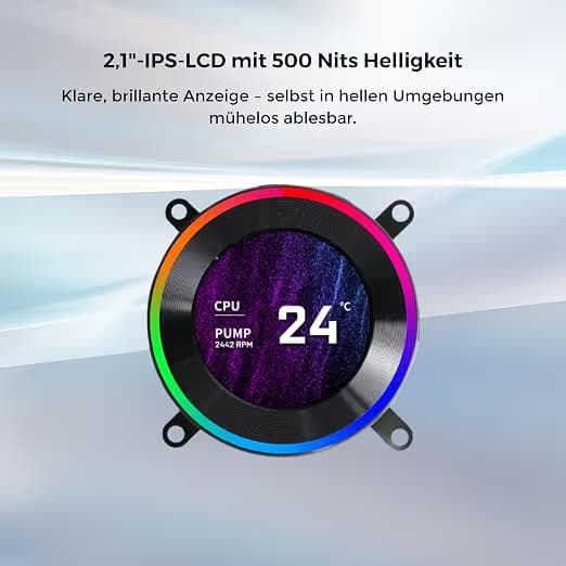 Lian Li Hydroshift II LCD-C TL 90.1 CFM Water 360mm Black image