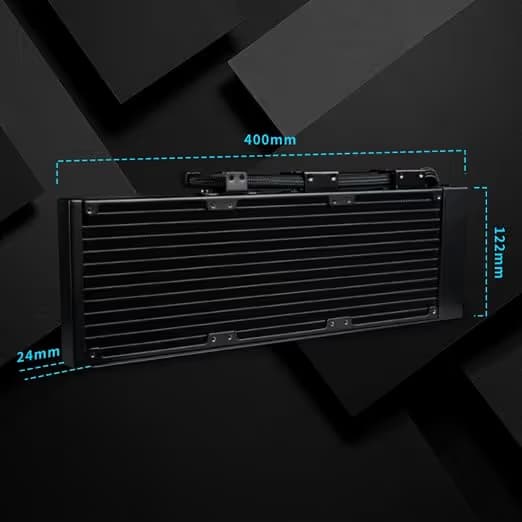Lian Li Hydroshift II LCD-C TL 90.1 CFM Water 360mm Black image