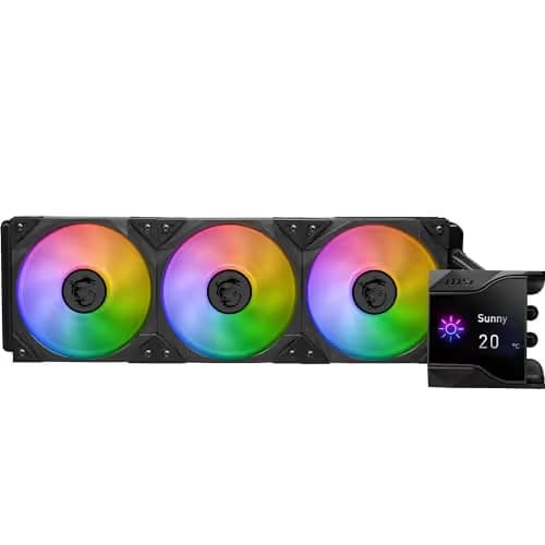 MSI MPG CORELIQUID D360 Water 360mm 77.4 CFM Black image