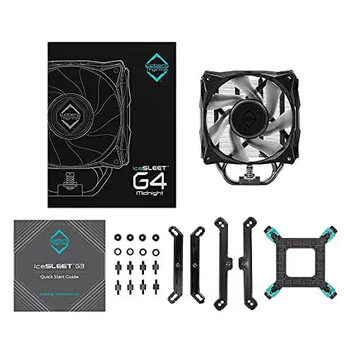 Iceberg Thermal IceSLEET G4 Midnight Limited Edition Air 156mm 58.5 CFM Black image
