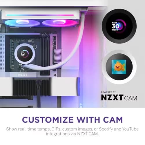 NZXT Kraken Plus 240mm RGB White (2025) image