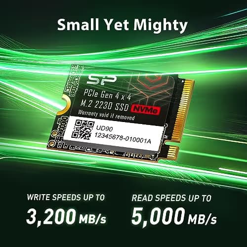 Silicon Power UD90 1TB SSD M.2-2230 PCIe 4.0 X4 NVMe image