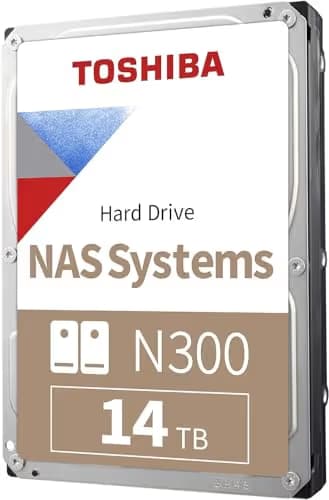 Toshiba N300 14TB HDD 3.5" 7200RPM SATA 6.0 Gb/s image