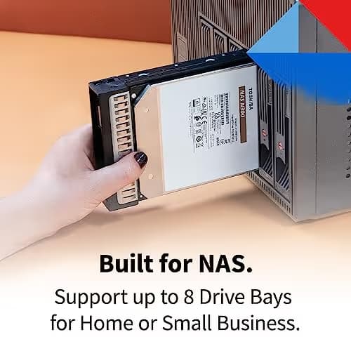 Toshiba N300 NAS 10TB 3.5" HDD 7200RPM SATA 6.0 Gb/s Internal image