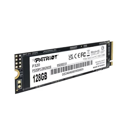 Patriot P320 128GB M.2-2280 SSD PCIe 3.0 x4 NVMe image