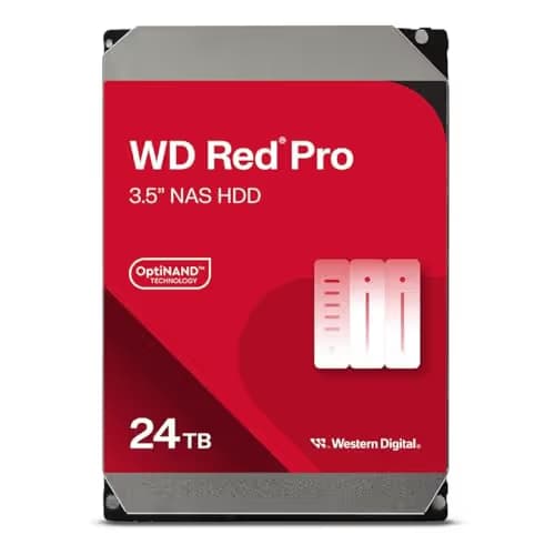 Western Digital WD Red Pro 24 TB HDD 7200RPM 3.5" SATA 6.0 Gb/s main image