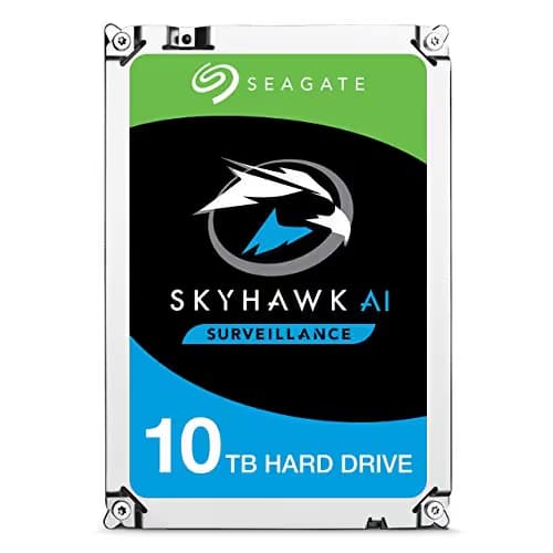 Seagate SkyHawk AI 10TB 3.5" HDD 7200RPM SATA 6.0 Gb/s main image