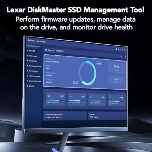 Lexar Professional NM1090 PRO 1TB SSD M.2-2280 PCIe 5.0 x4 NVMe image