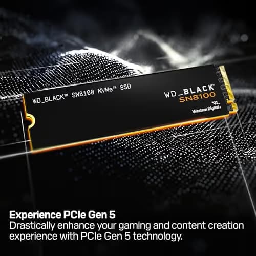 Western Digital WD_BLACK SN8100 2TB M.2-2280 SSD PCIe 5.0 X4 NVME image