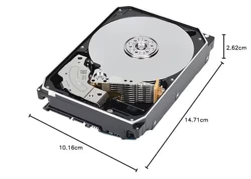 Toshiba N300 NAS 12 TB HDD 3.5" 7200RPM SATA image