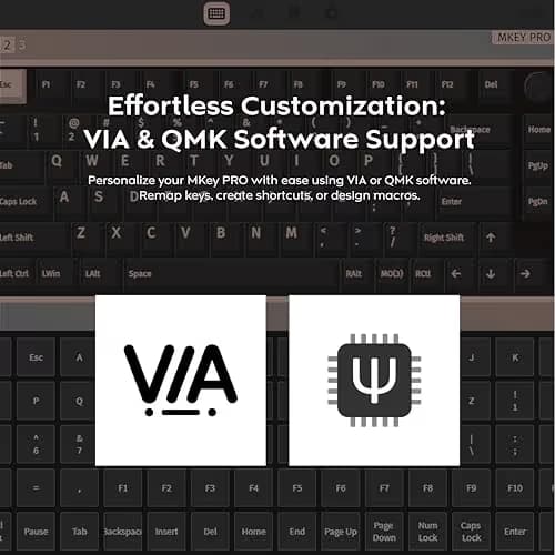 Montech MK75DB RGB Bluetooth/Wireless/Wired Mini Gateron G Pro 3.0 Brown Keyboard image