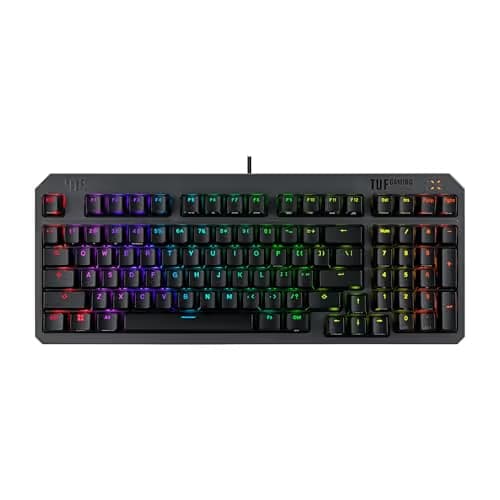 Asus TUF Gaming K3 Gen II RGB Wired ROG RX Red Optical Gaming Keyboard image