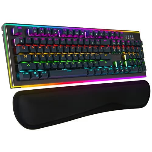 Rosewill NEON K75 RGB Kailh Brown Mechanical Wired Gaming Keyboard image