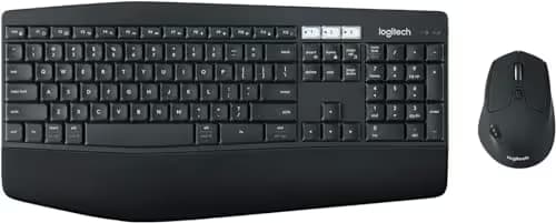Logitech MK850 Performance Bluetooth/Wireless Ergonomic Keyboard With Optical Mouse image