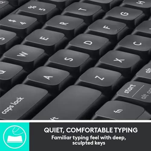Logitech MK850 Performance Bluetooth/Wireless Ergonomic Keyboard With Optical Mouse image