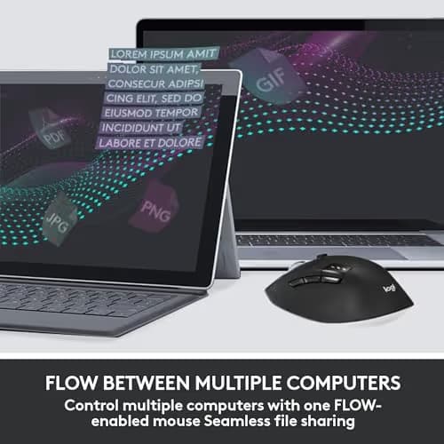 Logitech MK850 Performance Bluetooth/Wireless Ergonomic Keyboard With Optical Mouse image