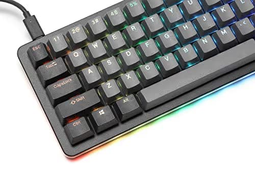 DROP MDX-31827-8 RGB Kailh Halo Clear Wired Gaming Keyboard image