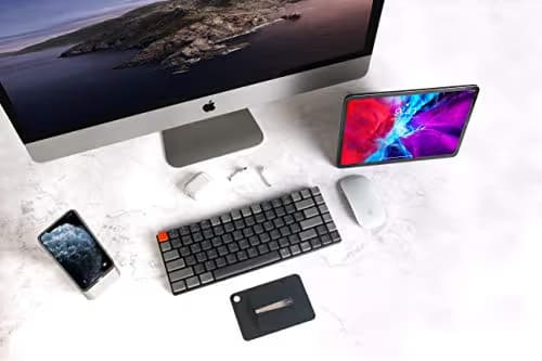 Keychron K3 V2 Ultra-slim Wired/Bluetooth/Wired Standard Gateron Low-Profile Blue Mechanical Keyboard image