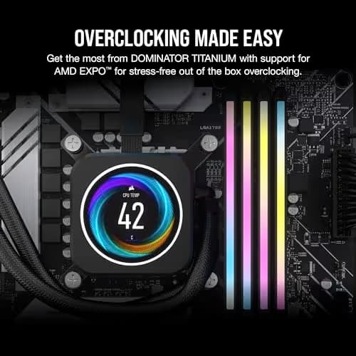 Corsair Dominator Titanium DDR5-6000 CL30 32GB (2x16GB) image