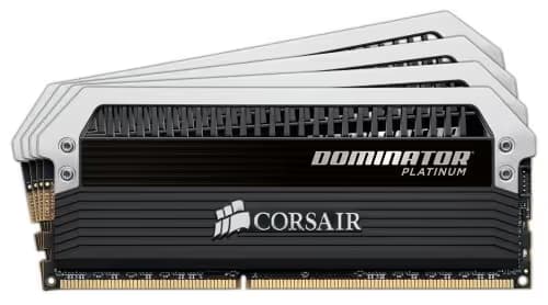 Corsair Dominator Platinum Black / Silver DDR3-2400 CL9 16GB (4x4GB) image