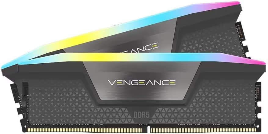 Corsair Vengeance RGB Black DDR5-6000 CL36 32GB (2x16GB) image