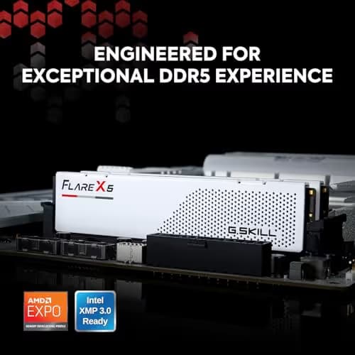 G.Skill F5-6000J3636F32GX2-FX5 Black DDR5-6000 CL36 64GB (2x32GB) image