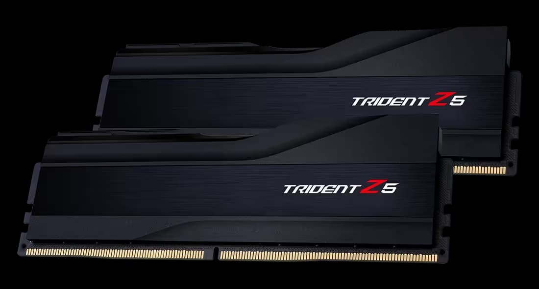 G.Skill Trident Z5 Matte Black DDR5-8000 CL40 48GB (2x24GB) image