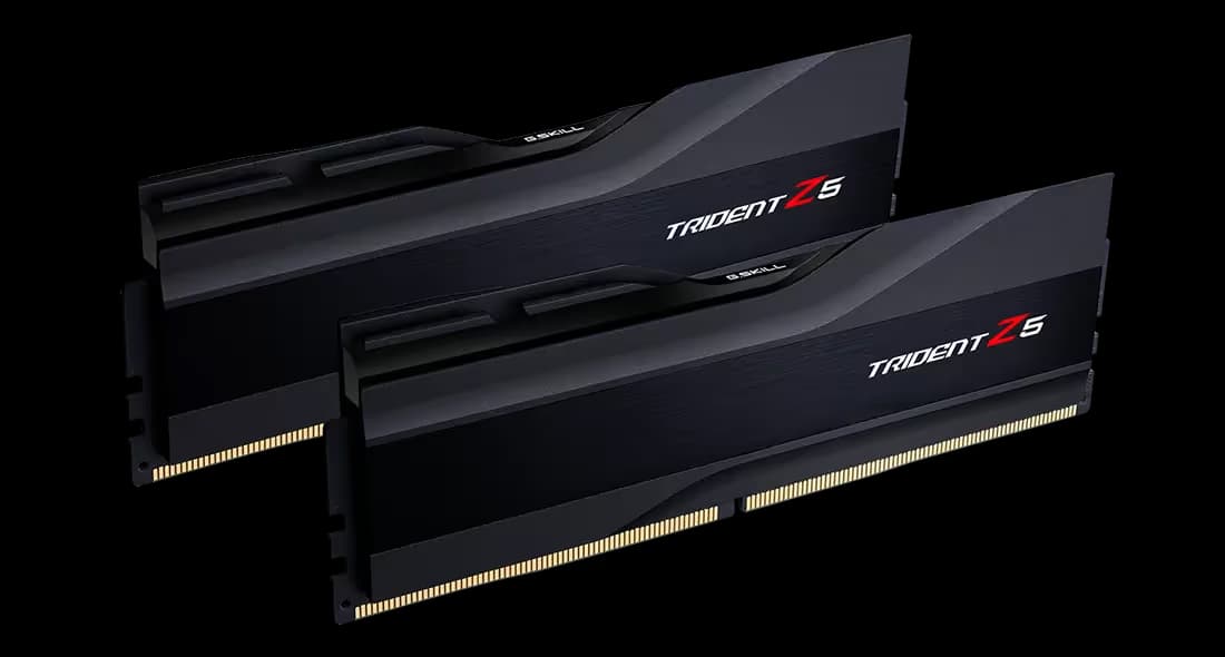 G.Skill Trident Z5 Matte Black DDR5-8000 CL40 48GB (2x24GB) image