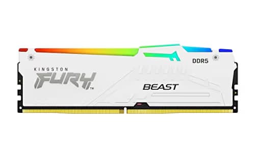 Kingston FURY Beast RGB White DDR5-6000 CL36 32GB (2x16GB) main image