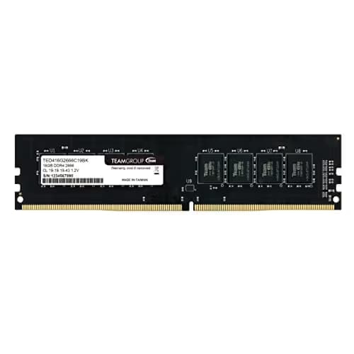 TEAMGROUP Elite Black DDR4-2666 CL19 16GB (1x16GB) image