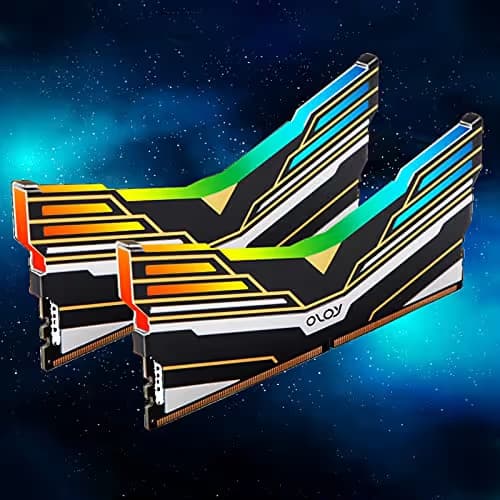 OLOy WarHawk RGB Black / White DDR4-3600 CL18 16GB (2x8GB) image