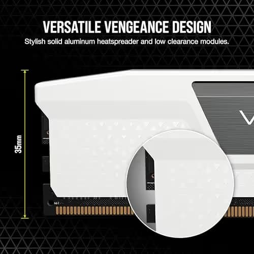 Corsair Vengeance White DDR5-6000 CL36 32GB (2x16GB) image