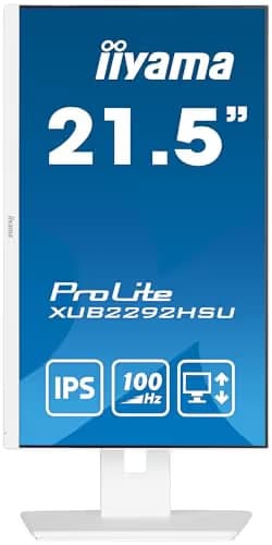 iiyama XUB2292HSU-W6 21.5" 1080p 100Hz IPS Monitor image